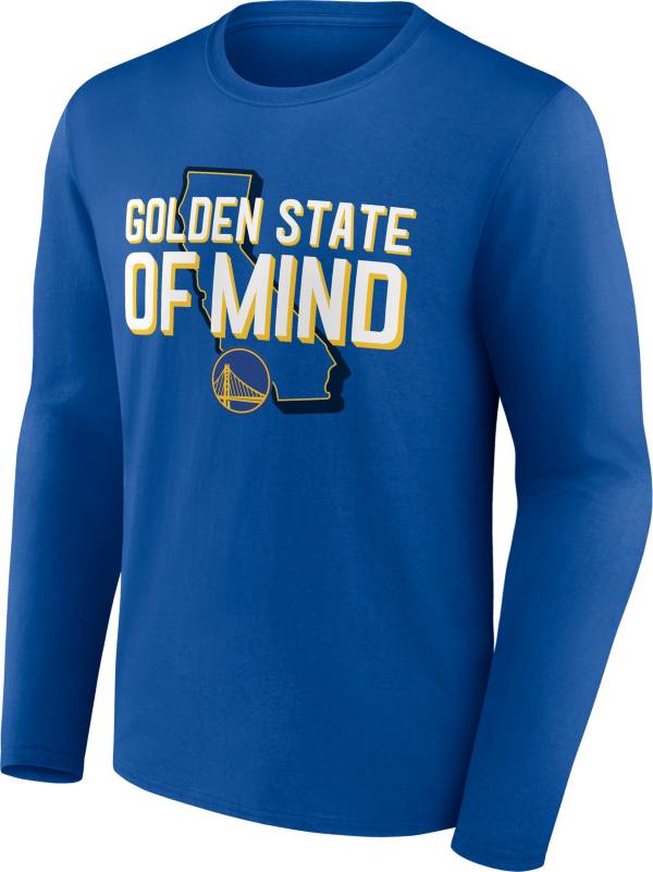 NBA Men's Golden State Warriors Royal Hometown Long Sleeve T-Shirt