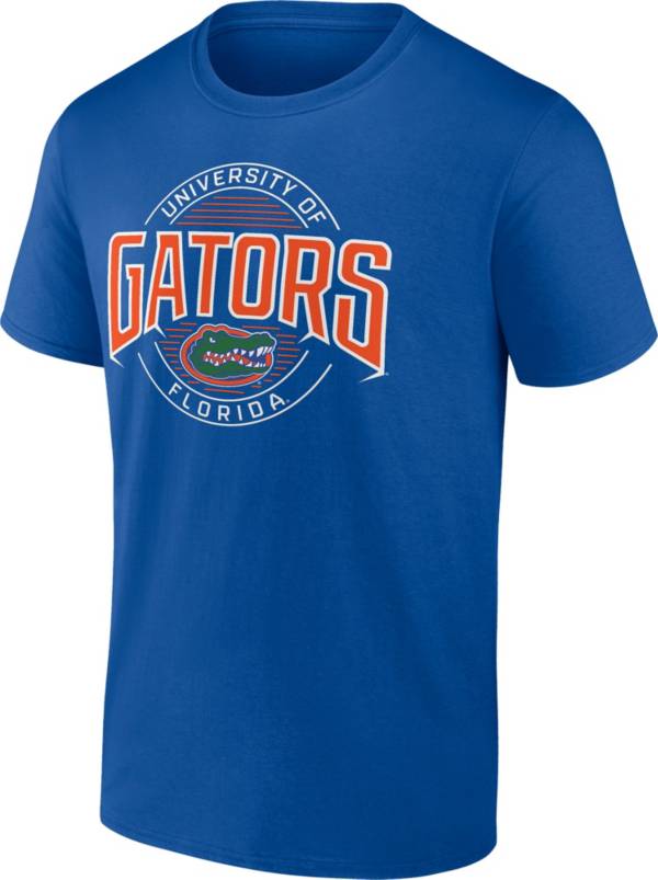 NCAA Men's Florida Gators Blue Last Leg Icon T-Shirt
