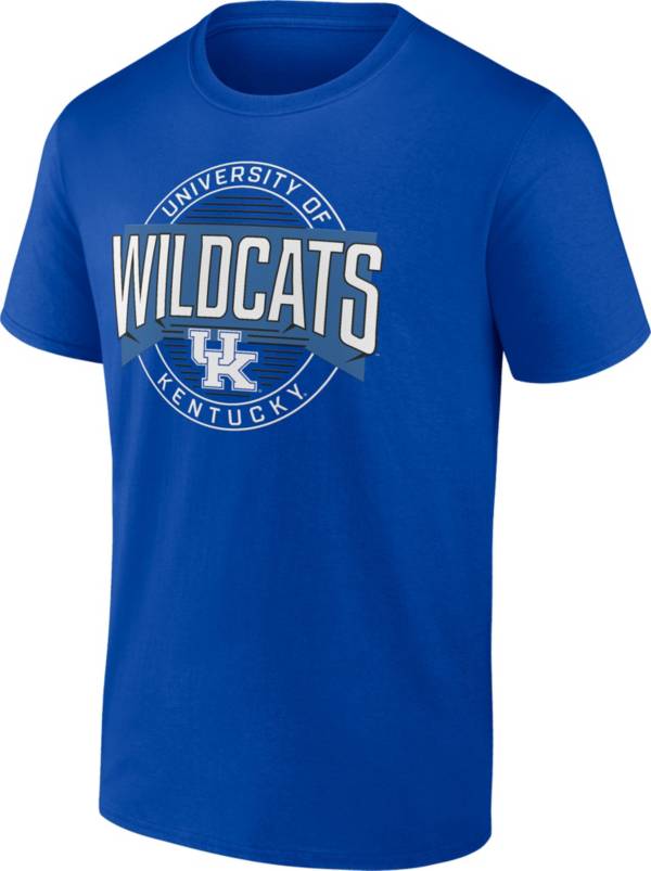 NCAA Men's Kentucky Wildcats Blue Last Leg Icon T-Shirt