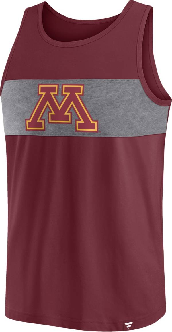 NCAA Men's Minnesota Golden Gophers Maroon Iconic TankTop