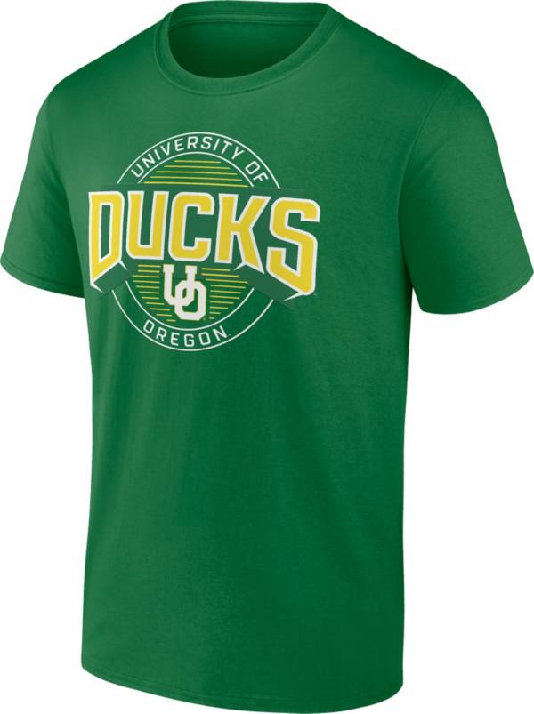 NCAA Men's Oregon Ducks Green Last Leg Icon T-Shirt