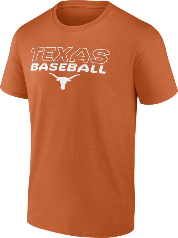 NCAA Men's Texas Longhorns Burnt Orange Baseball T-Shirt product image