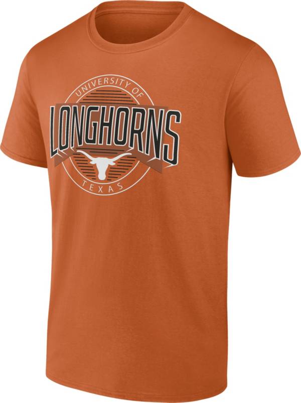 NCAA Men's Texas Longhorns Burnt Orange Last Leg Icon T-Shirt