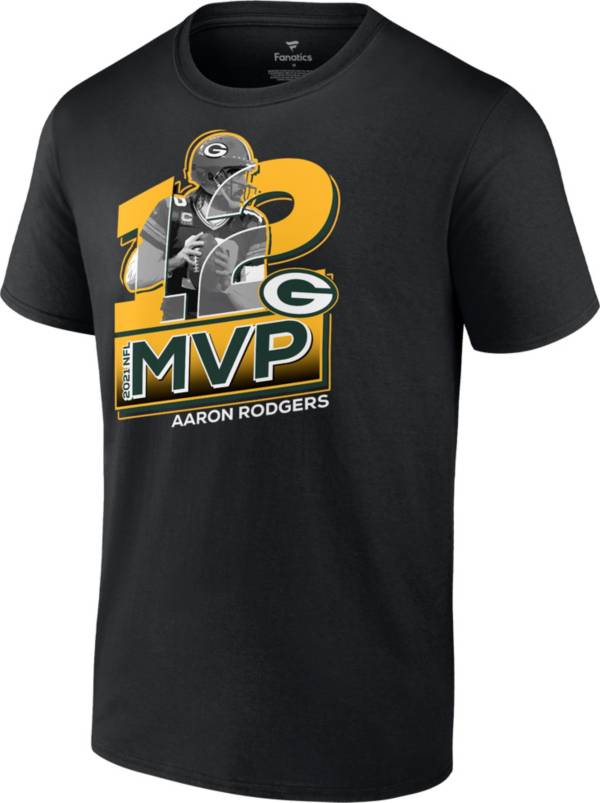 NFL Men's 2021 MVP Green Bay Packers Aaron Rodgers #12 T-Shirt