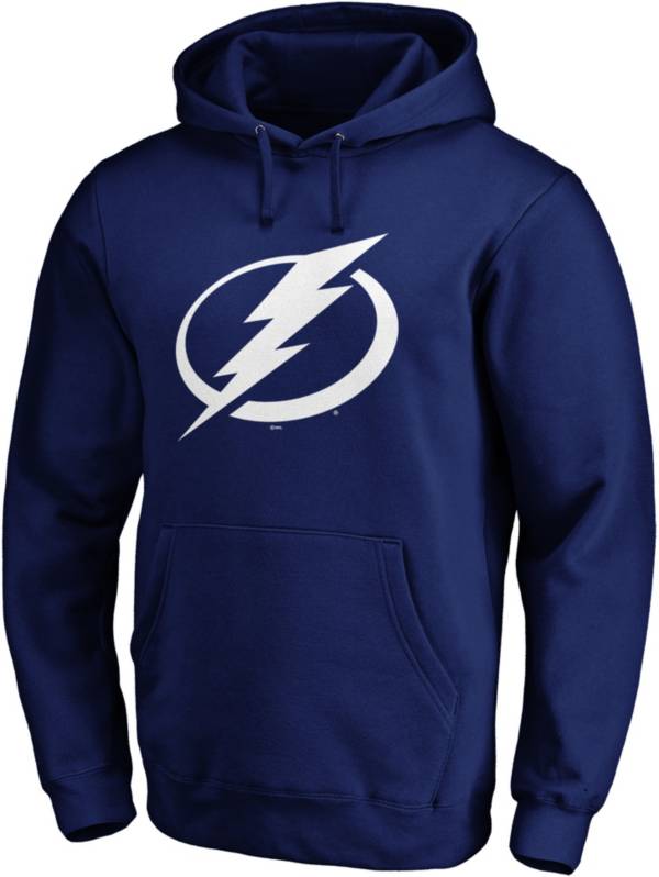 NHL Tampa Bay Lightning Logo Blue Pullover Hoodie