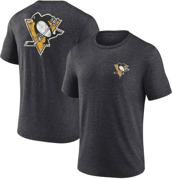 NHL Pittsburgh Penguins Shoulder Patch Grey T-Shirt