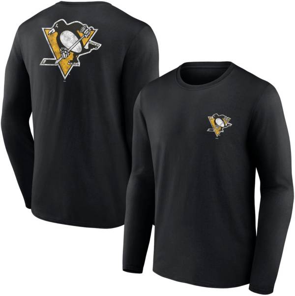 NHL Pittsburgh Penguins Shoulder Patch Black T-Shirt