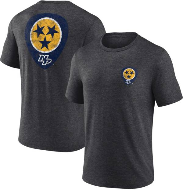 NHL Nashville Predators Shoulder Patch Grey T-Shirt