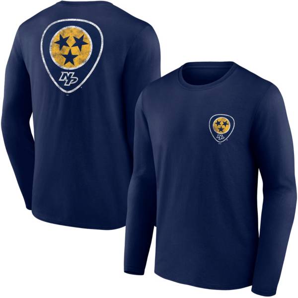 NHL Nashville Predators Shoulder Patch Navy T-Shirt product image