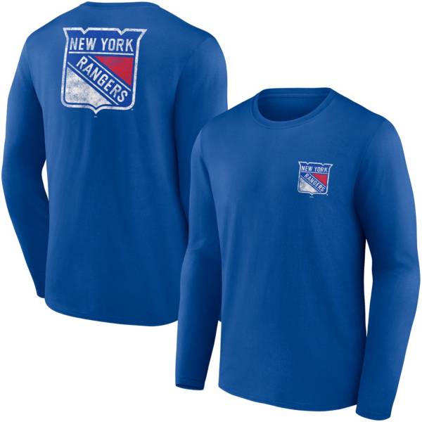 NHL New York Rangers Shoulder Patch Royal T-Shirt
