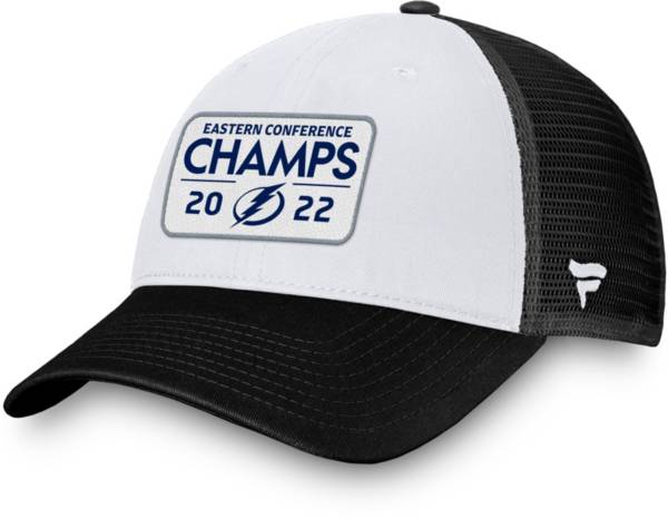 NHL 2022 Conference Champions Tampa Bay Lightning Locker Room Adjustable Hat