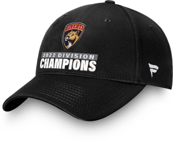 NHL '22 Division Champions Florida Panthers Locker Room Adjustable Hat