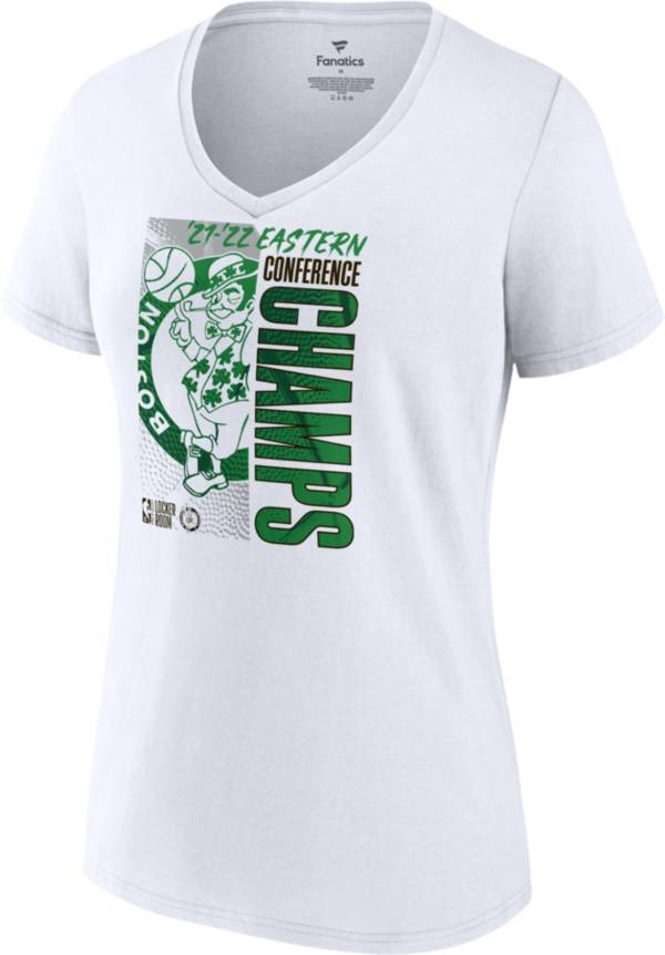 NBA Women's 2022 Eastern Conference Champions Boston Celtics Locker Room T-Shirt