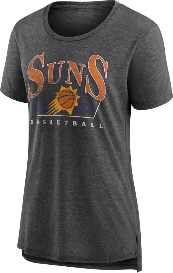 NBA Women's Phoenix Suns Grey Tri-Blend T-Shirt