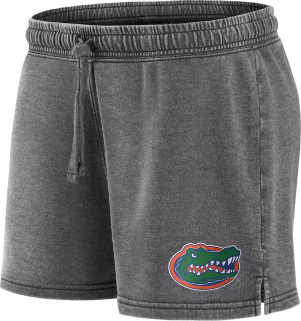 NCAA Women's Florida Gators Grey Washed Fleece Shorts product image