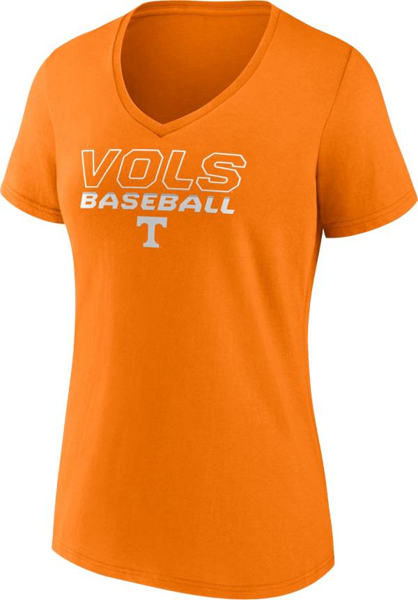 NCAA Women's Tennessee Volunteers Tennessee Orange Baseball T-Shirt