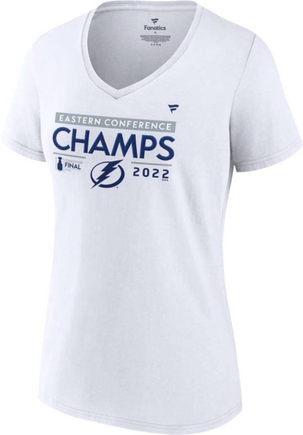 NHL Women's 2022 Conference Champions Tampa Bay Lightning Locker Room T-Shirt