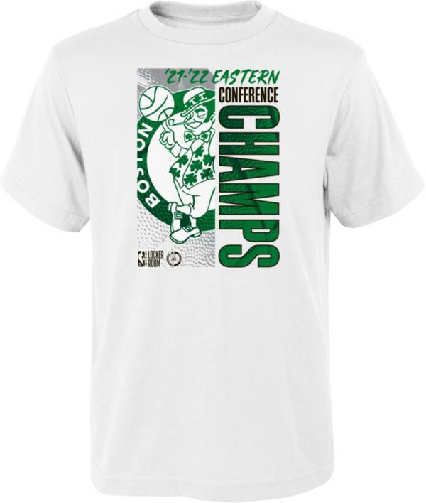 NBA Youth 2022 Eastern Conference Champions Boston Celtics Locker Room T-Shirt