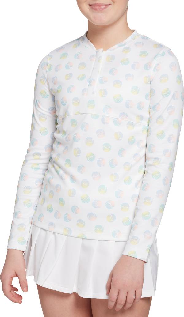 Prince Girls' Lightweight Fashion 1/4 Zip Tennis Pullover product image