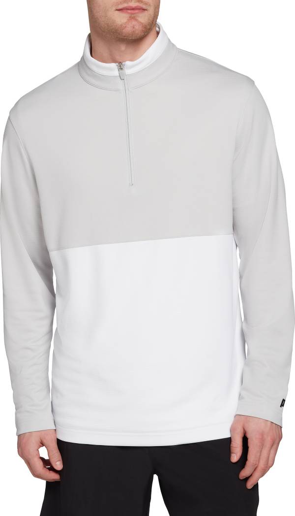 Prince Men's Fashion Colorblock 1/4 Zip Tennis Jacket