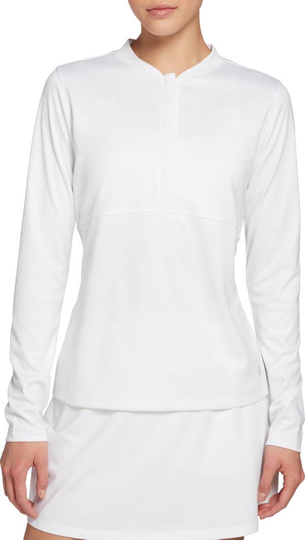 Prince Women's Fashion Geo 1/4 Zip Tennis Top