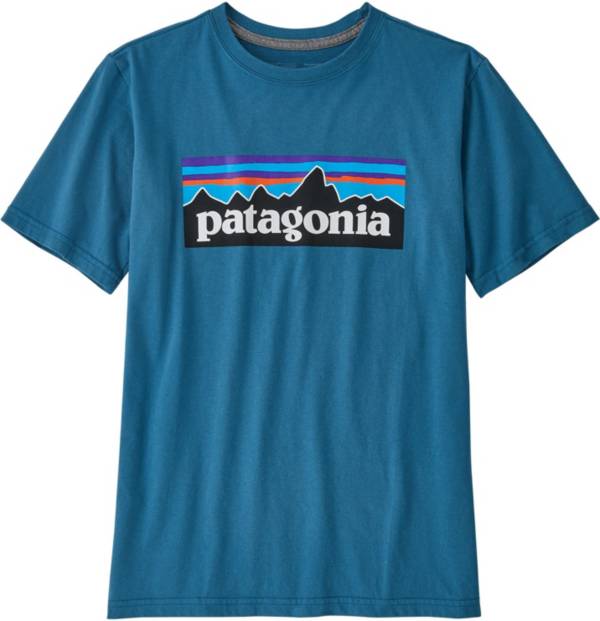 Patagonia Boys' Regenerative Organic Certified Cotton P-6 Logo T-Shirt