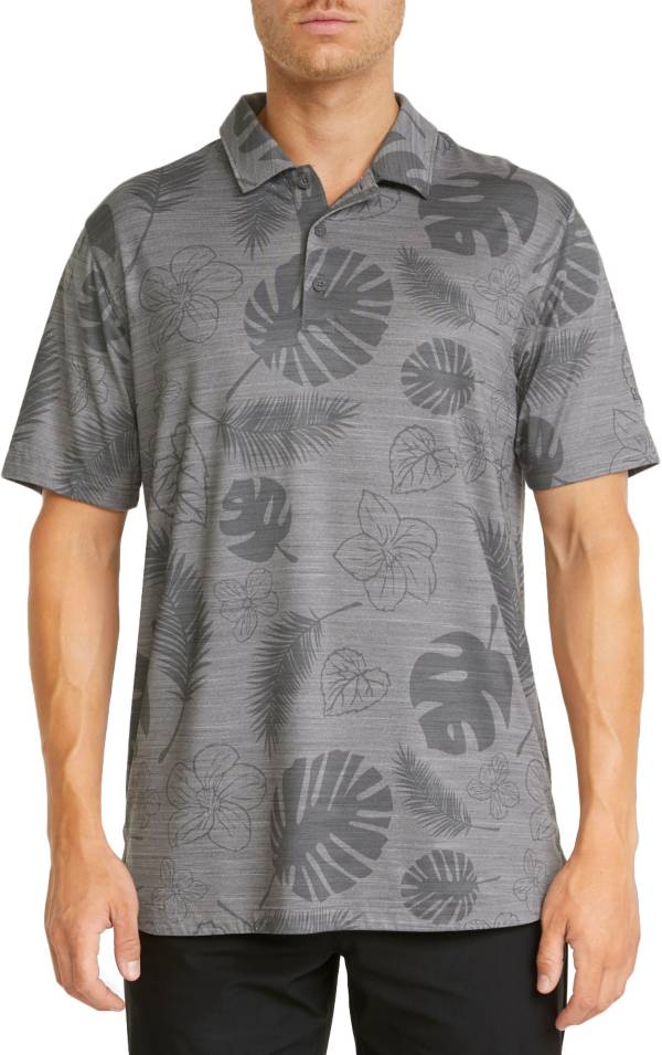 Puma Men's CLOUDSPUN Leaves n' Flowers Golf Polo