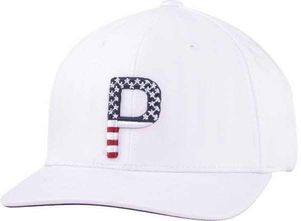 PUMA Pars and Stripes P Snapback Golf Hat