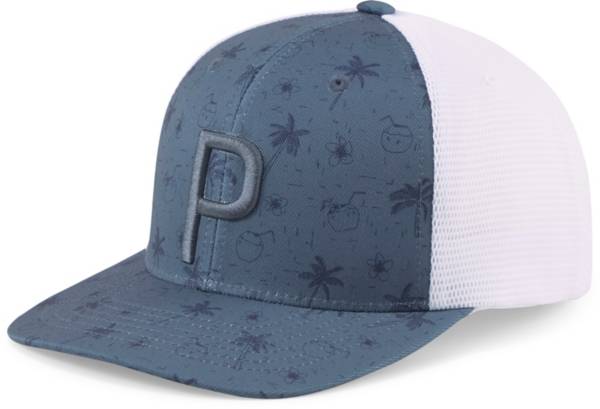 PUMA Men's Golf Tropical Bliss P Trucker Snapback Hat product image