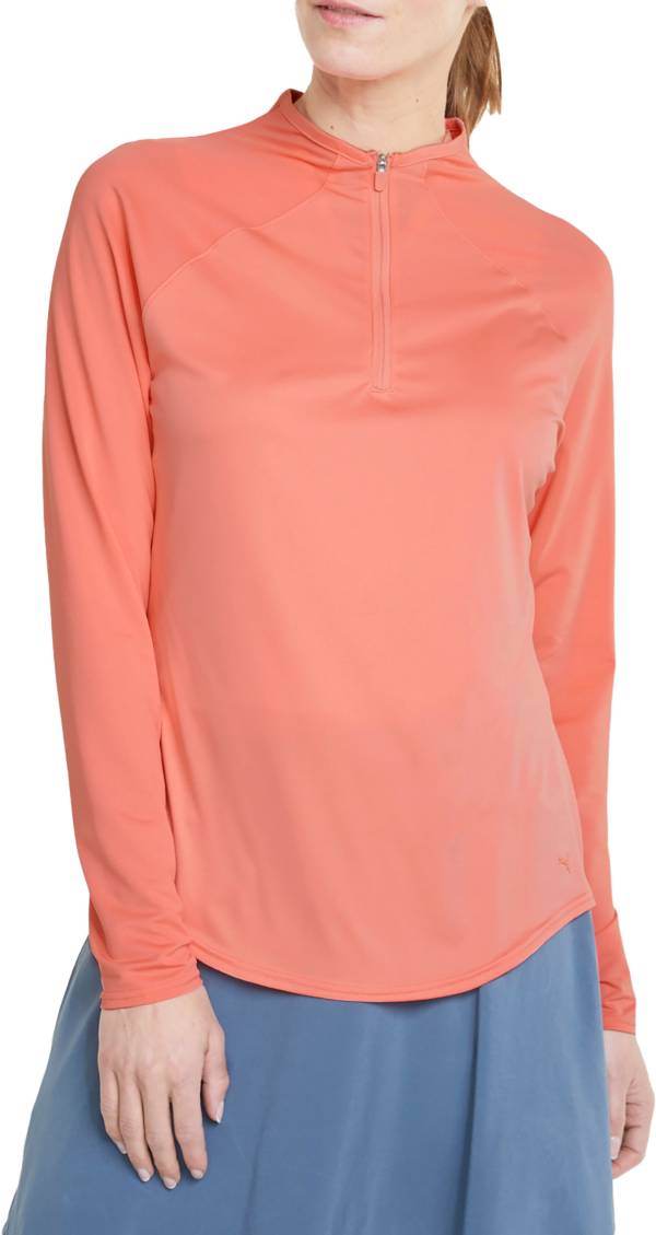 PUMA Women's Shine Golf 1/4 Zip