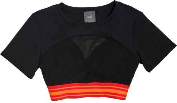 PUMA Women's High Court Ora Mesh Women's Basketball Top
