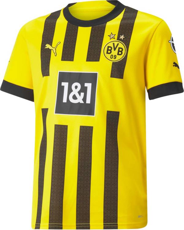 PUMA Youth Borussia Dortmund '22 Home Replica Jersey
