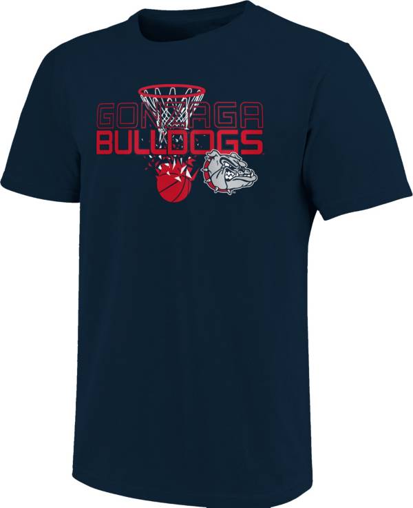 Image One Gonzaga Bulldogs Blue Net Break T-Shirt