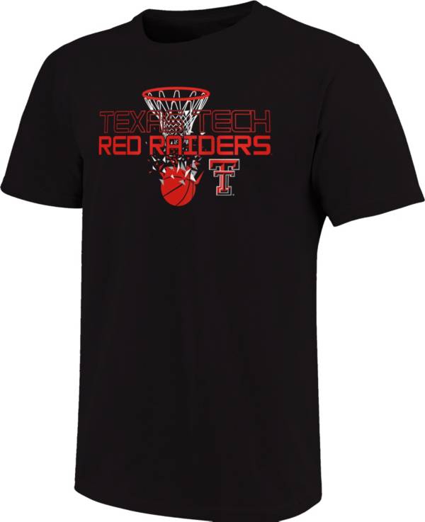 Image One Texas Tech Red Raiders Black Net Break T-Shirt