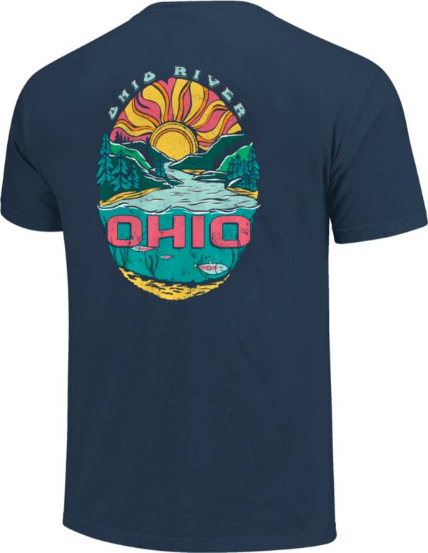 Image One Men's Ohio Great River Day Graphic T-Shirt
