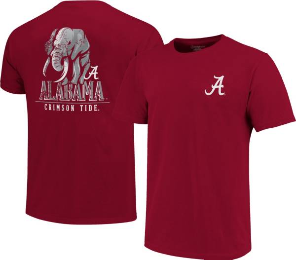 Image One Men's Alabama Crimson Tide Crimson Mascot T-Shirt