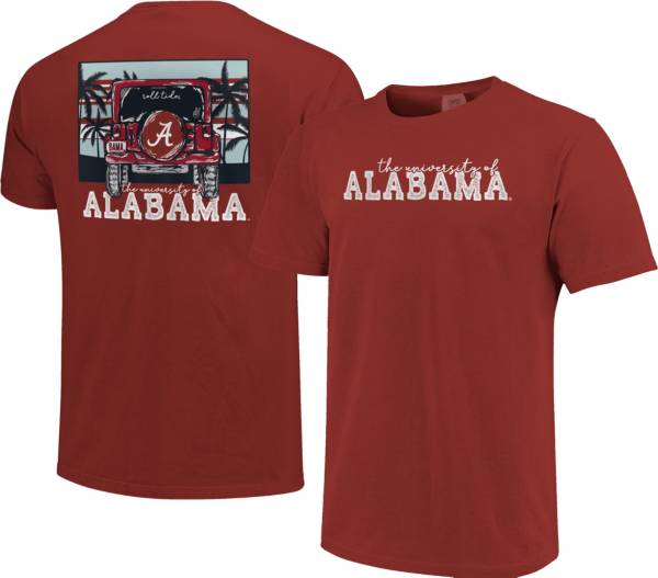 Image One Men's Alabama Crimson Tide Crimson SUV Adventure T-Shirt