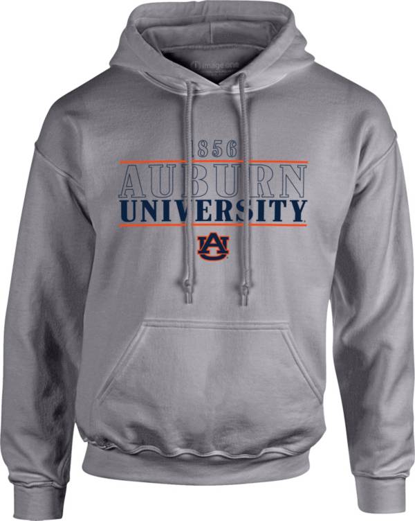 Image One Men's Auburn Tigers Grey University Type Hoodie