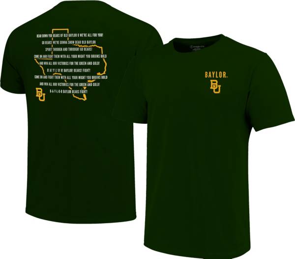 Image One Men's Baylor Bears Green Fight Song T-Shirt