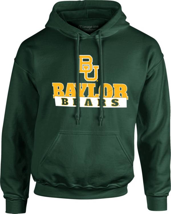 Image One Men's Baylor Bears Green School Pride Hoodie