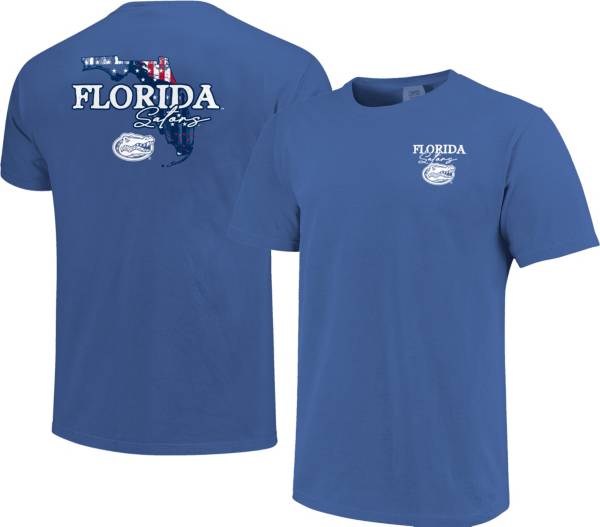Image One Men's Florida Gators Blue Stars N Stripes T-Shirt