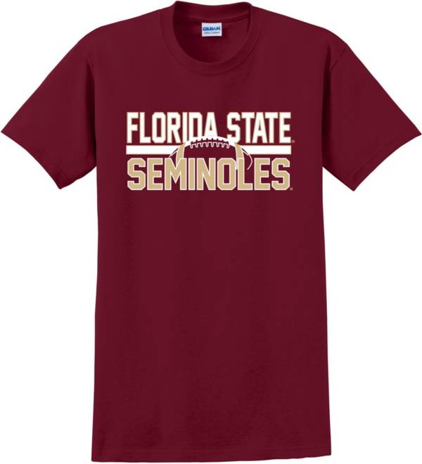 Image One Men's Florida State Seminoles Garnet Football T-Shirt product image