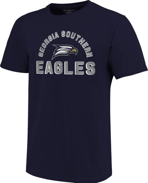 Image One Men's Georgia Southern Eagles Navy Retro Stack T-Shirt