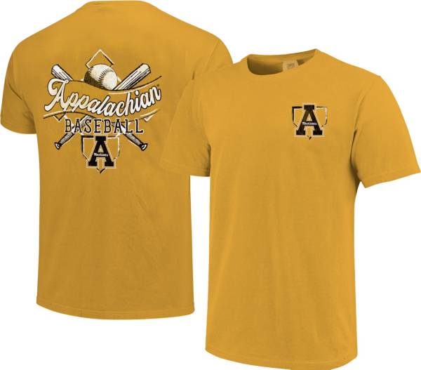 Image One Men's Appalachian State Mountaineers Gold Diamond T-Shirt