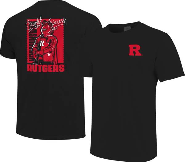 Image One Men's Rutgers Scarlet Knights Campus Black T-Shirt