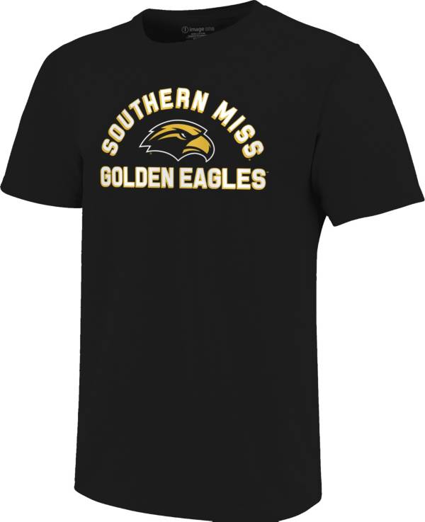 Image One Men's Southern Miss Golden Eagles Black Retro Stack T-Shirt product image