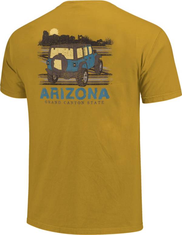 Image One Men's Arizona Feature Off Road Vehicle Graphic T-Shirt