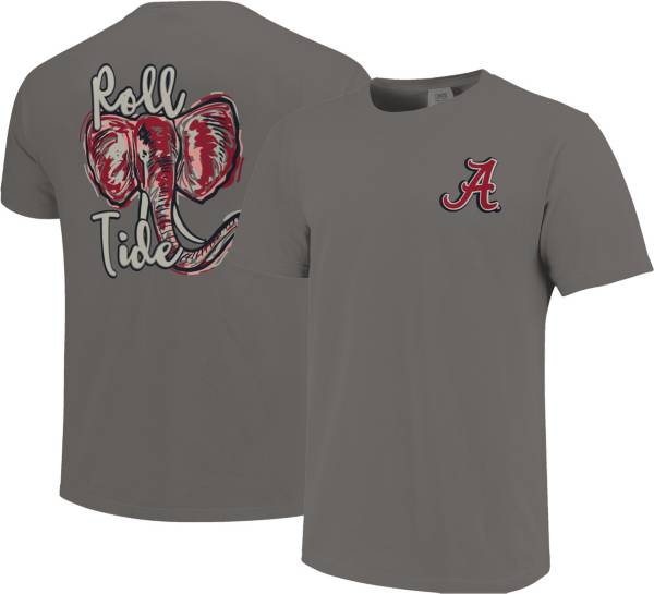 Image One Women's Alabama Crimson Tide Grey Proper Bow T-Shirt