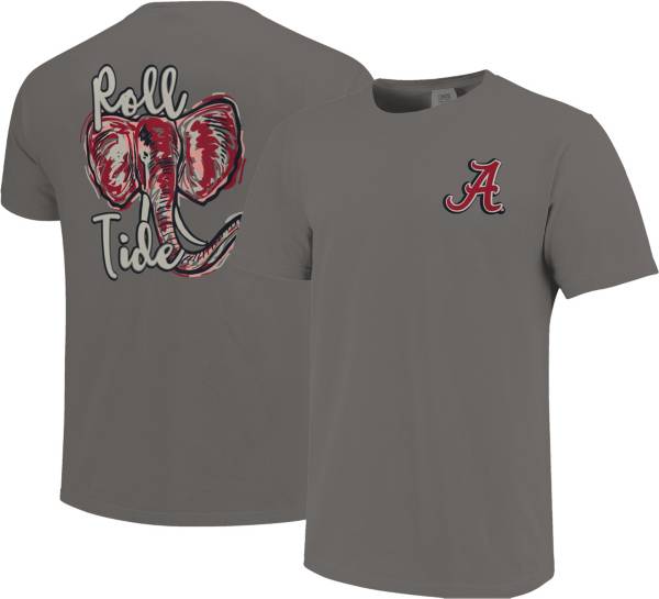 Image One Women's Alabama Crimson Tide Grey Proper Bow T-Shirt product image