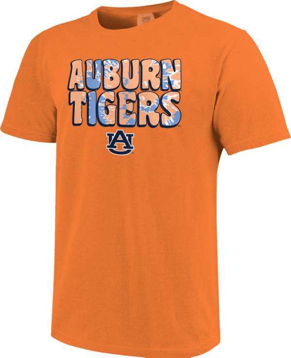 Image One Women's Auburn Tigers Orange Groovy T-Shirt